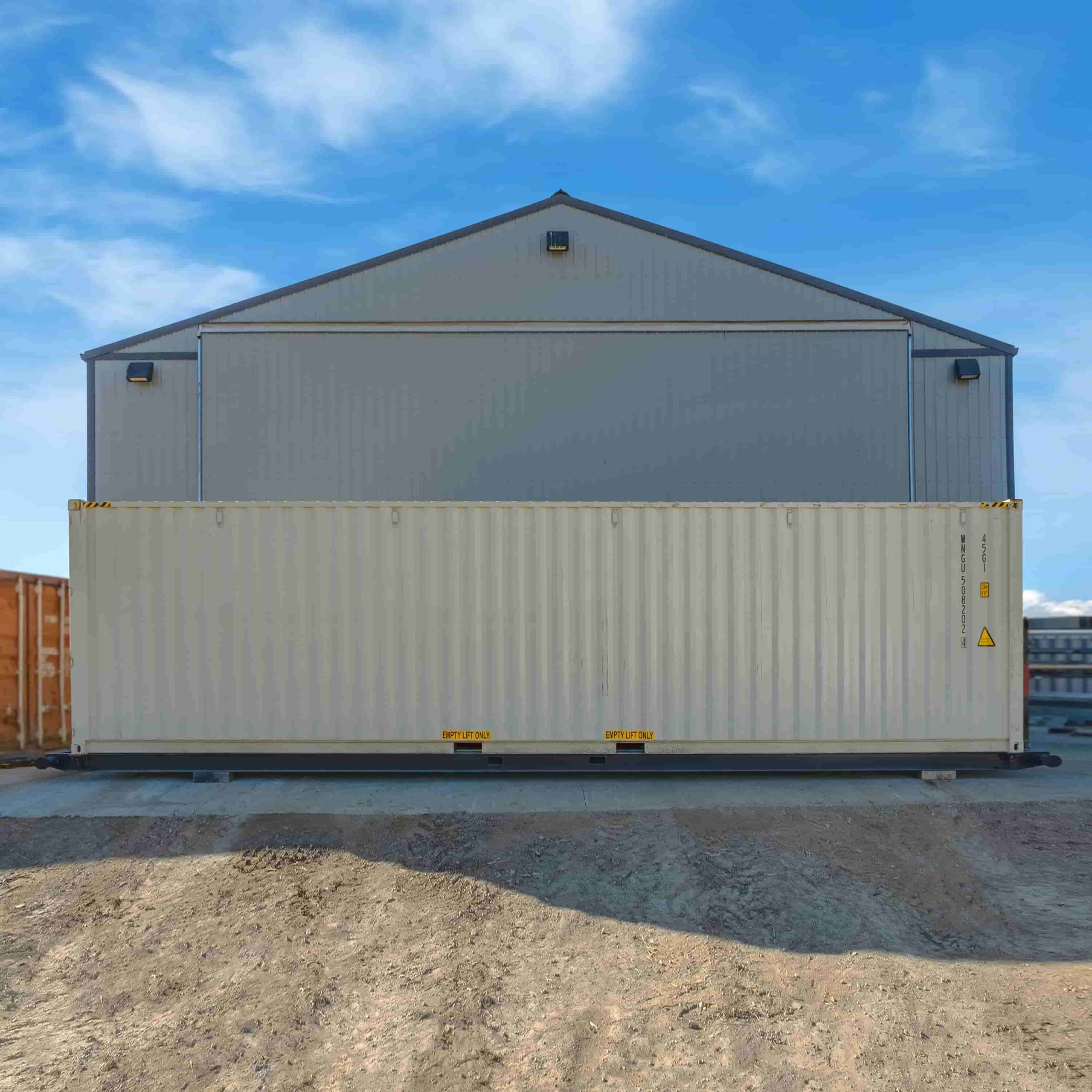 40’ Container skid w/ twist lock “Non Grated” - Cornex Storage