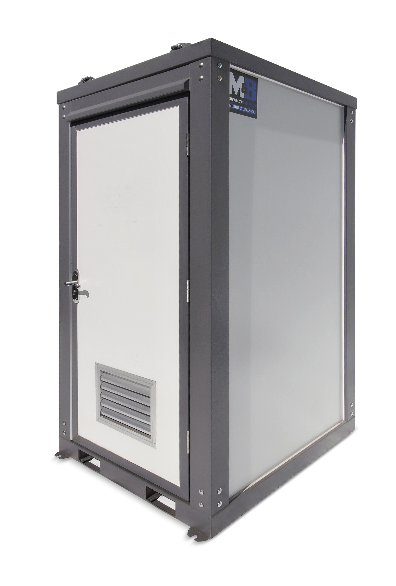 M&B | Single Stall Portable Washroom - Cornex Storage