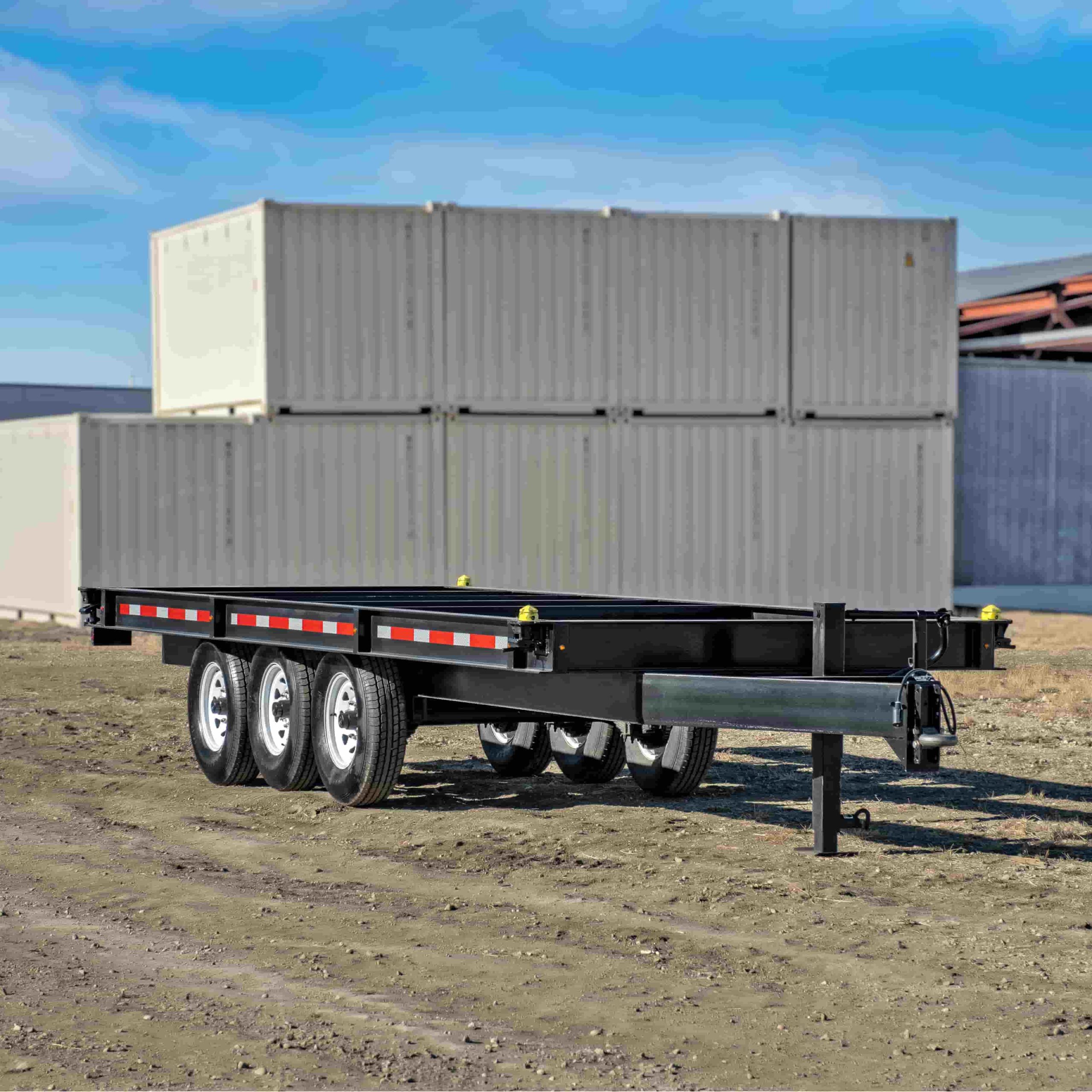 20’ Bumper Pull Container Chassis - Cornex Storage