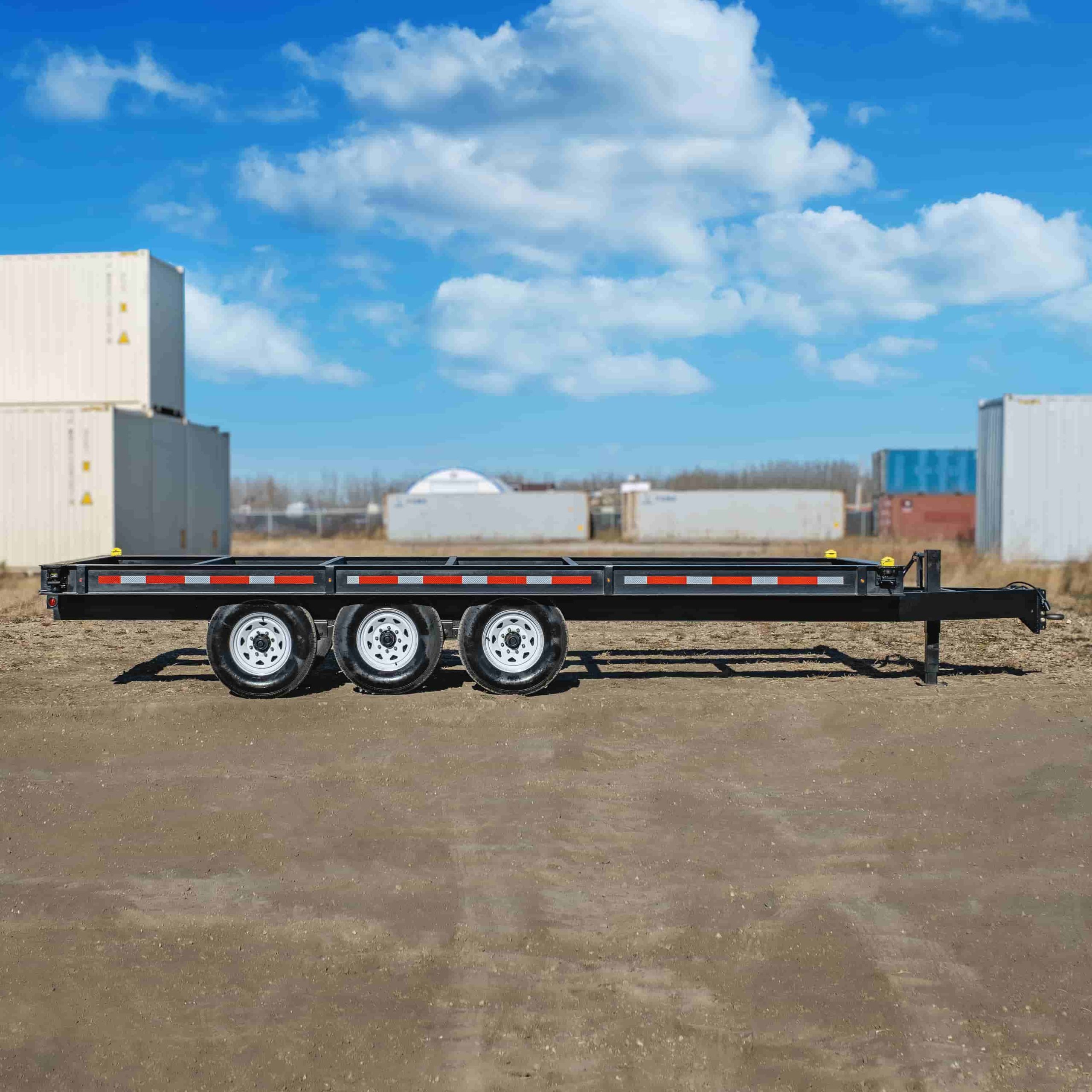 20’ Bumper Pull Container Chassis - Cornex Storage