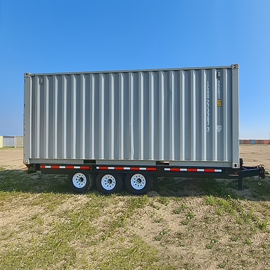 20’ Bumper Pull Container Chassis - Cornex Storage