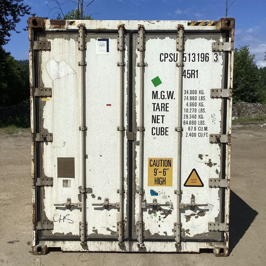 40’HC Non-Working Reefer (DMG) - Cornex Storage