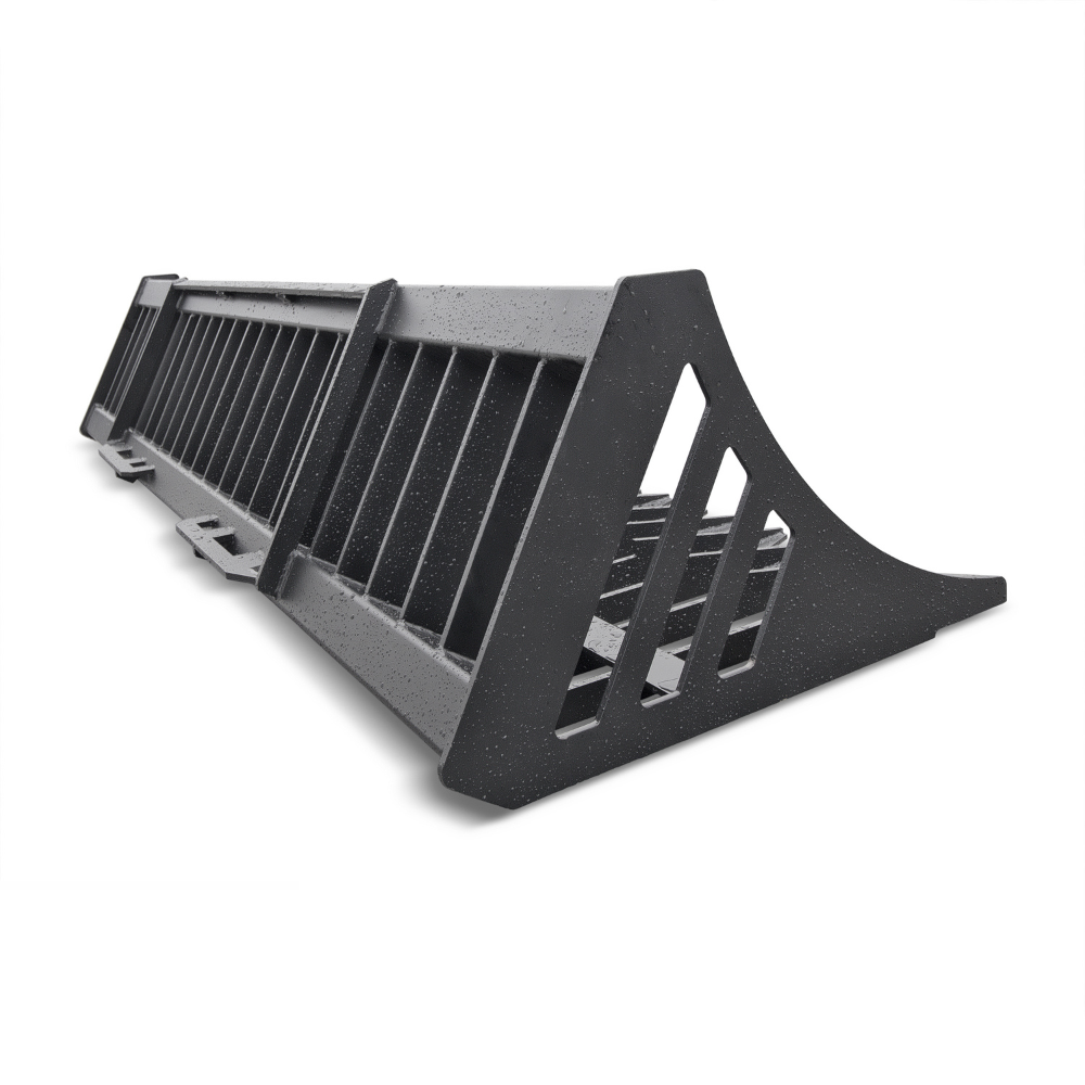 M&B | 84″ Skid Steer Skeleton Bucket - Cornex Storage