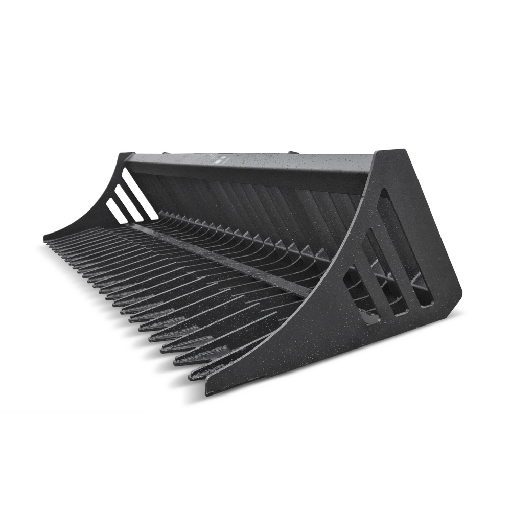 M&B | 84″ Skid Steer Skeleton Bucket - Cornex Storage