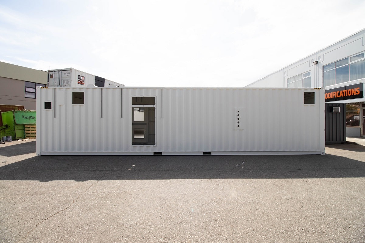 40’ Custom Mechanical Enclosure - Cornex Storage