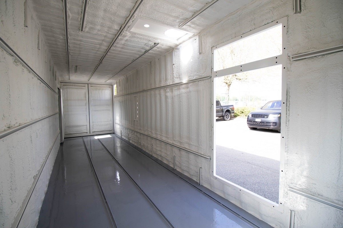 40’ Custom Mechanical Enclosure - Cornex Storage