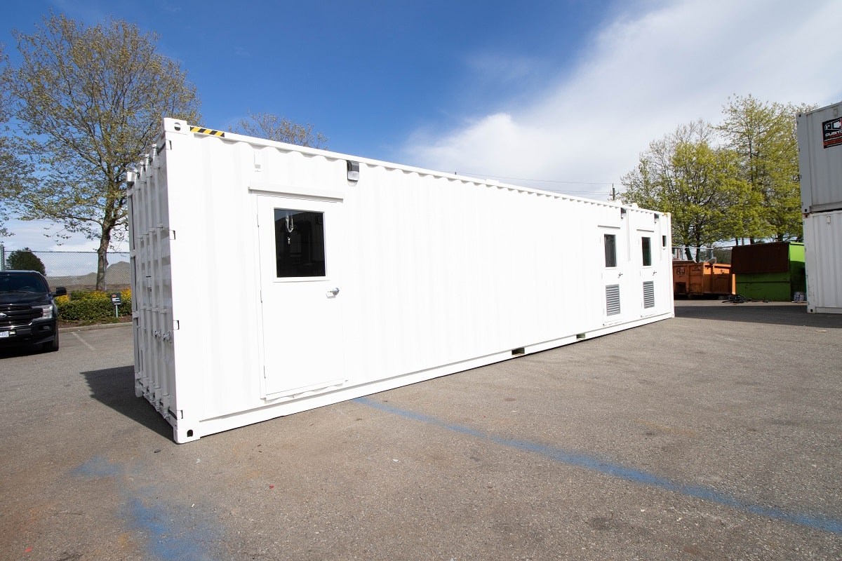 40’ Custom Mechanical Enclosure - Cornex Storage