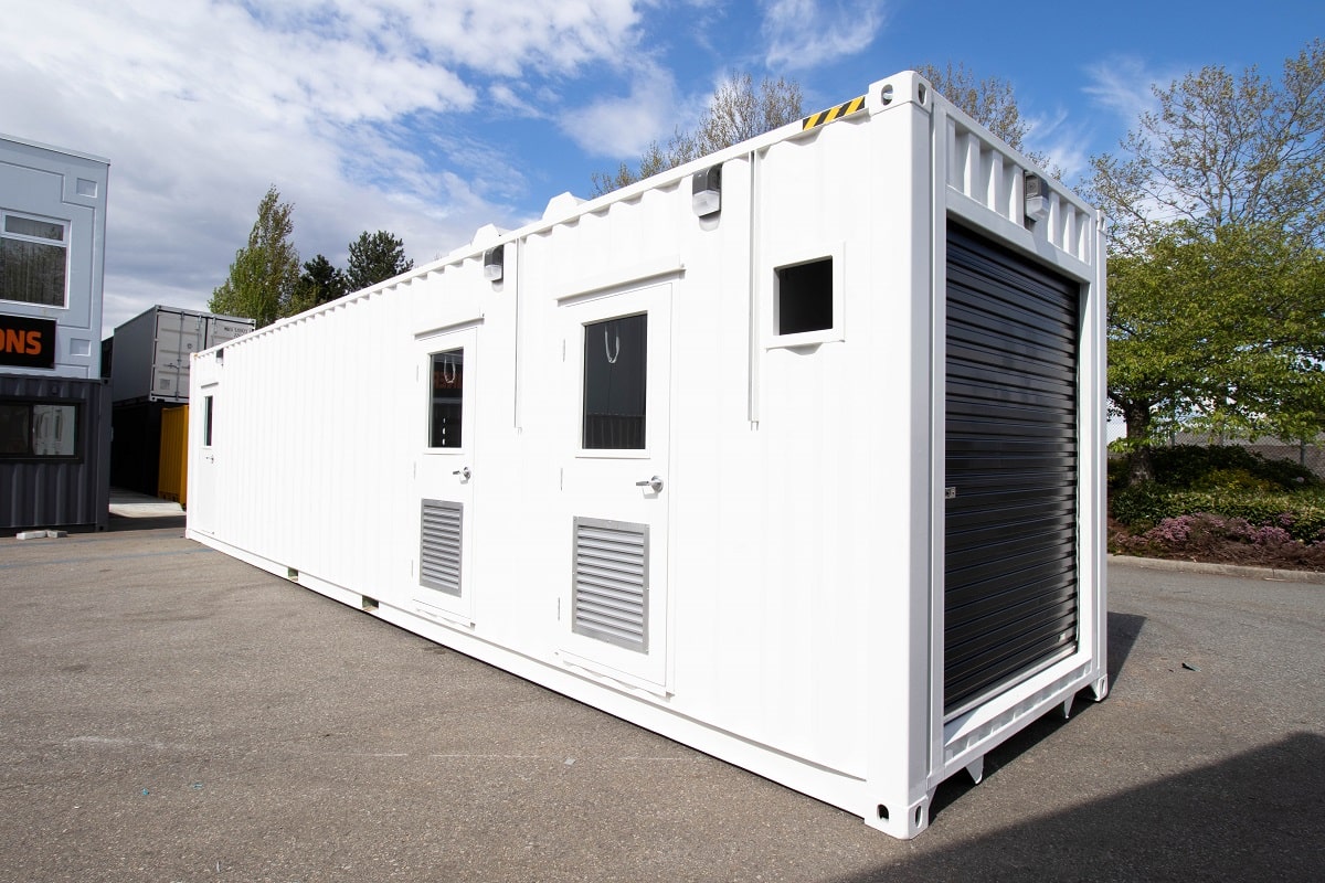 40’ Custom Mechanical Enclosure - Cornex Storage