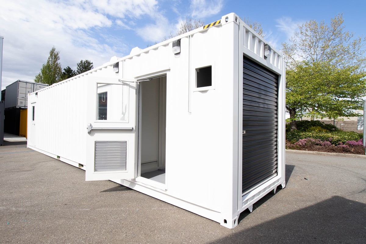 40’ Custom Mechanical Enclosure - Cornex Storage