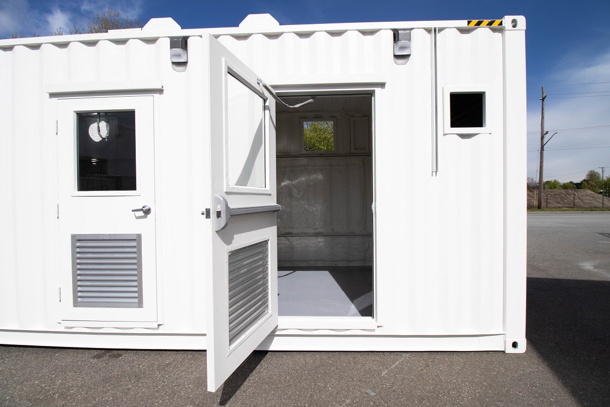 40’ Custom Mechanical Enclosure - Cornex Storage