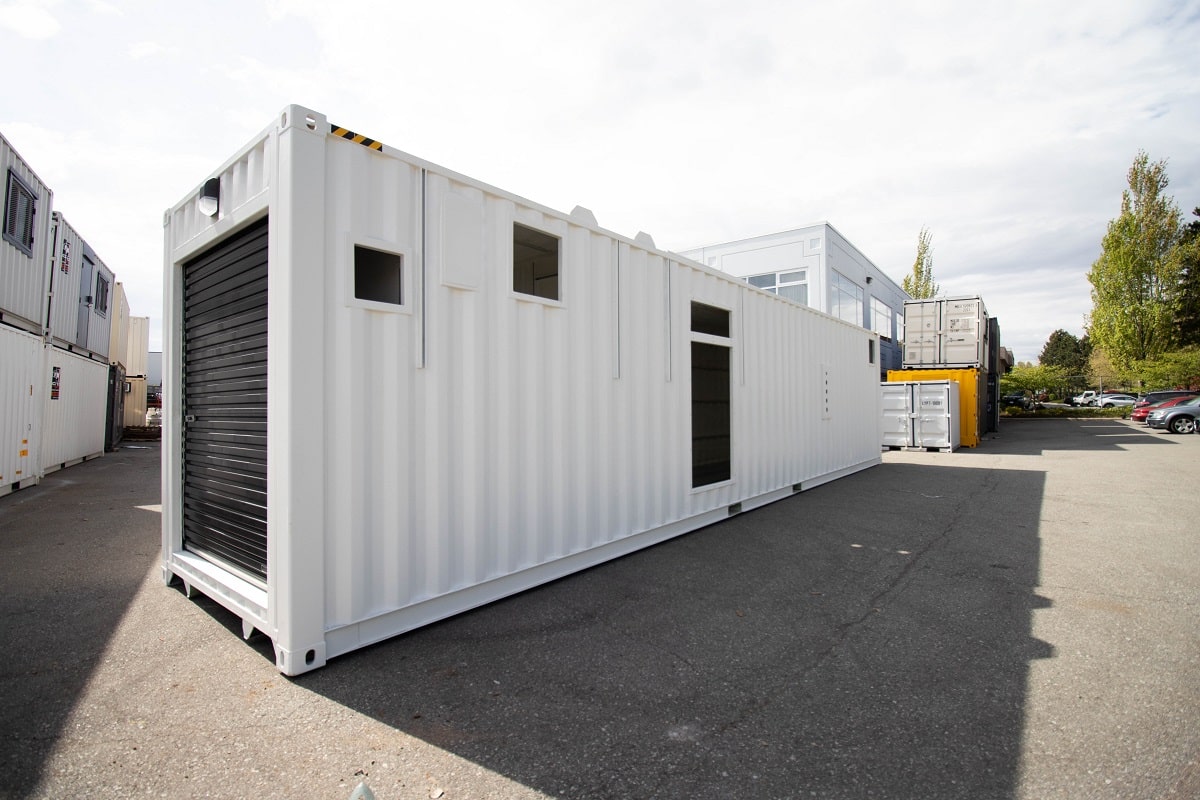 40’ Custom Mechanical Enclosure - Cornex Storage