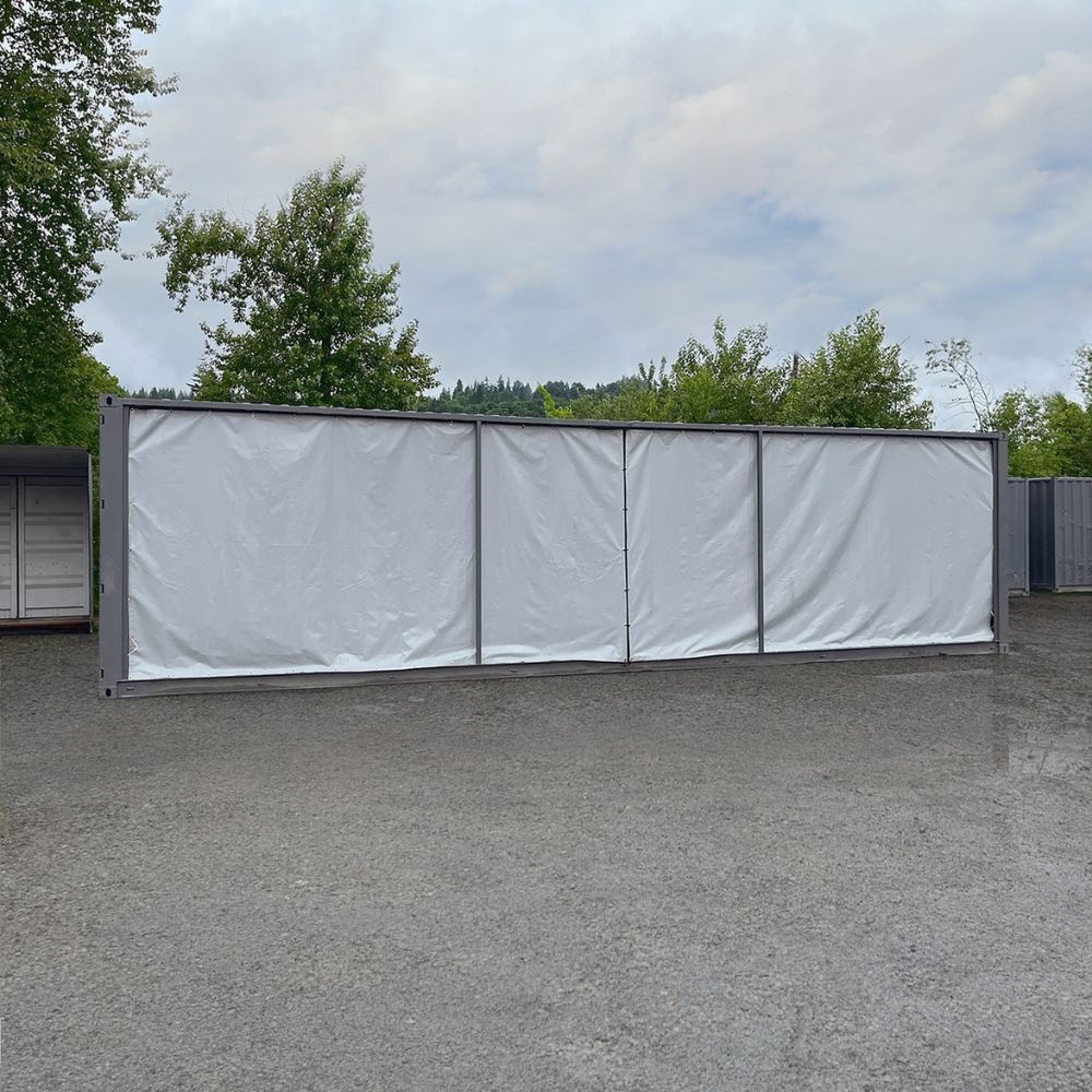 40’HC Open-Face w/Tarp System - Cornex Storage