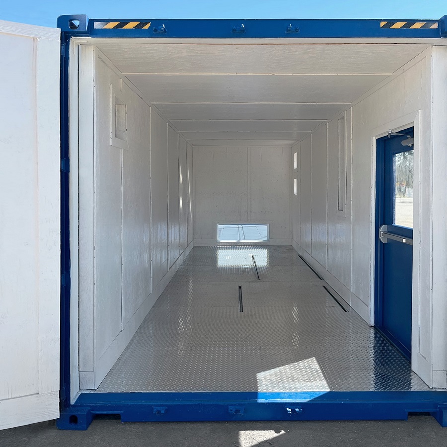 40’ Custom Equipment Enclosure - Cornex Storage