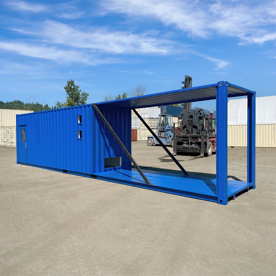 40’ Custom Equipment Enclosure - Cornex Storage