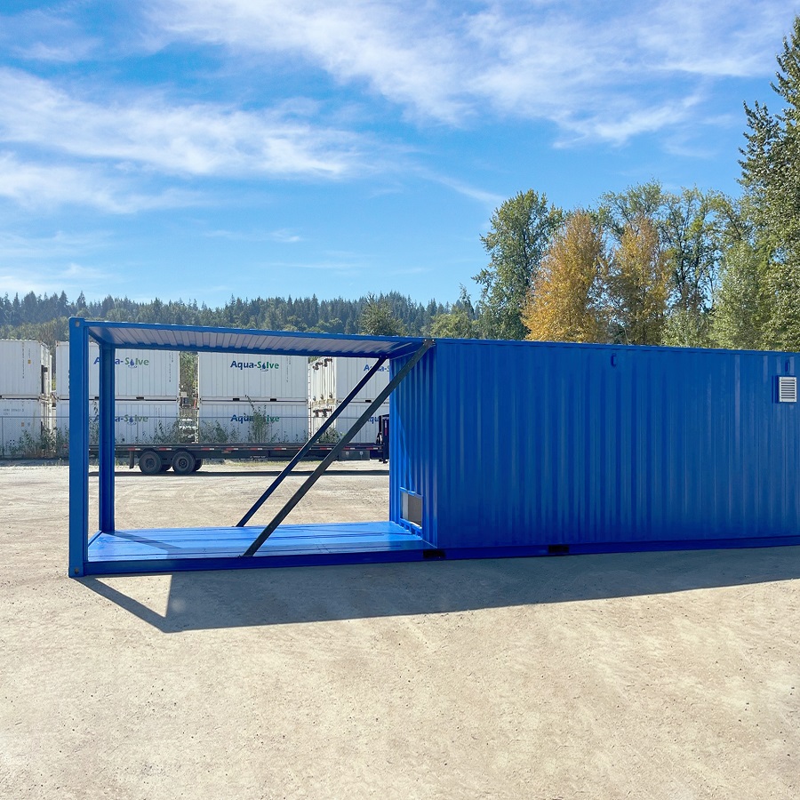 40’ Custom Equipment Enclosure - Cornex Storage