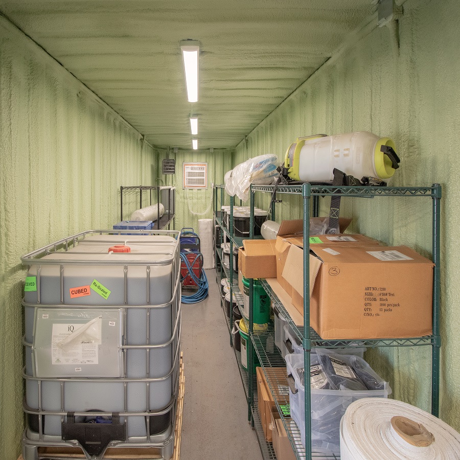 Custom Storage & Processing units for an Organics Company - Cornex Storage