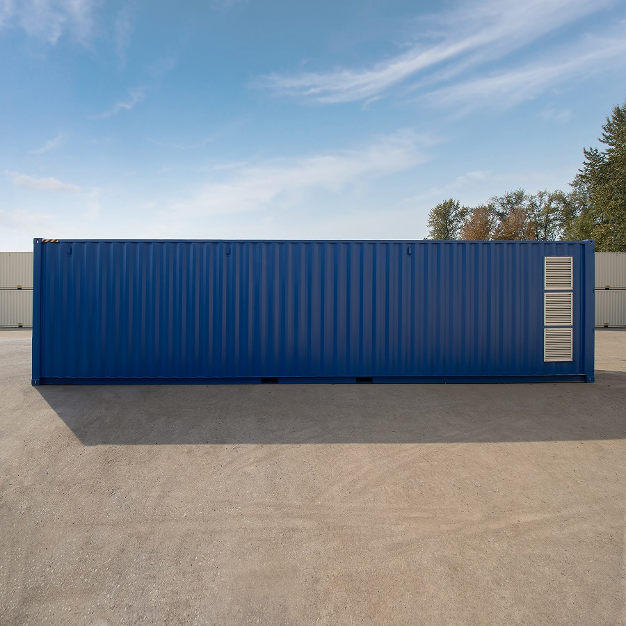 40’ Custom Equipment Housing Unit - Cornex Storage