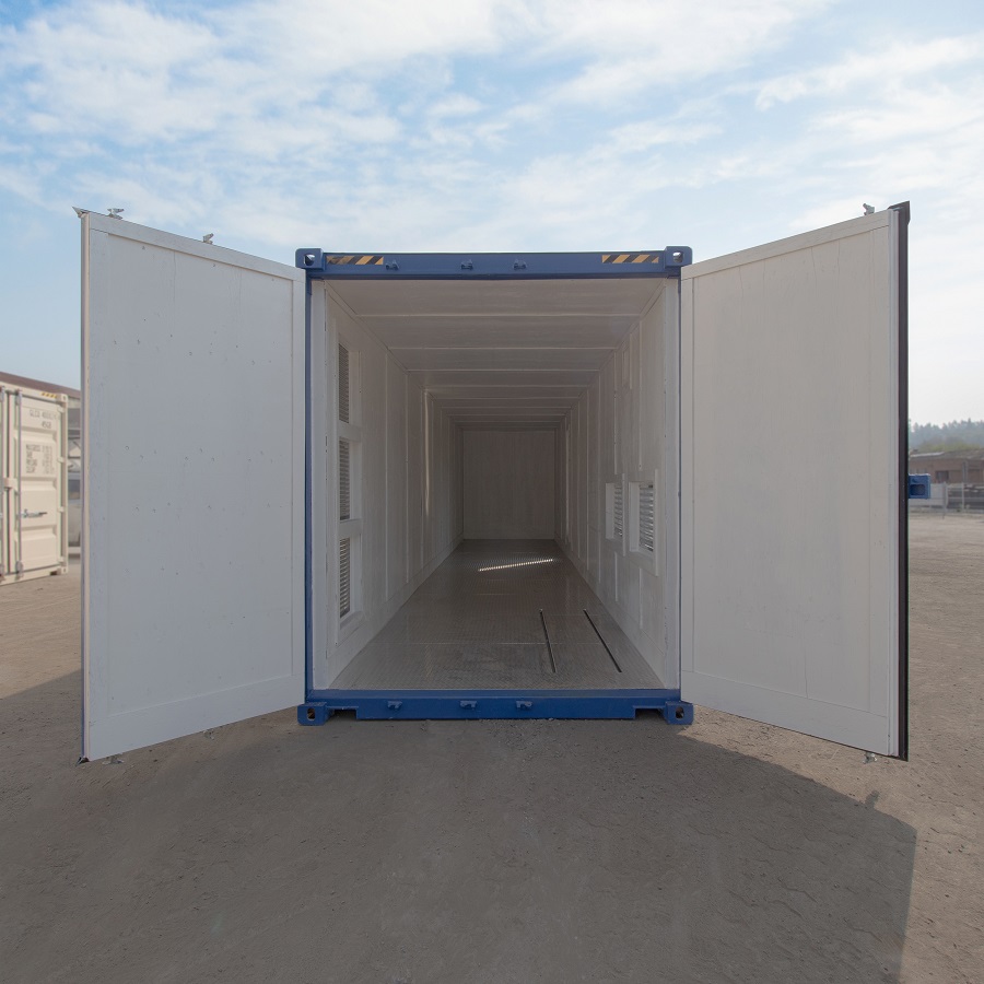 40’ Custom Equipment Housing Unit - Cornex Storage