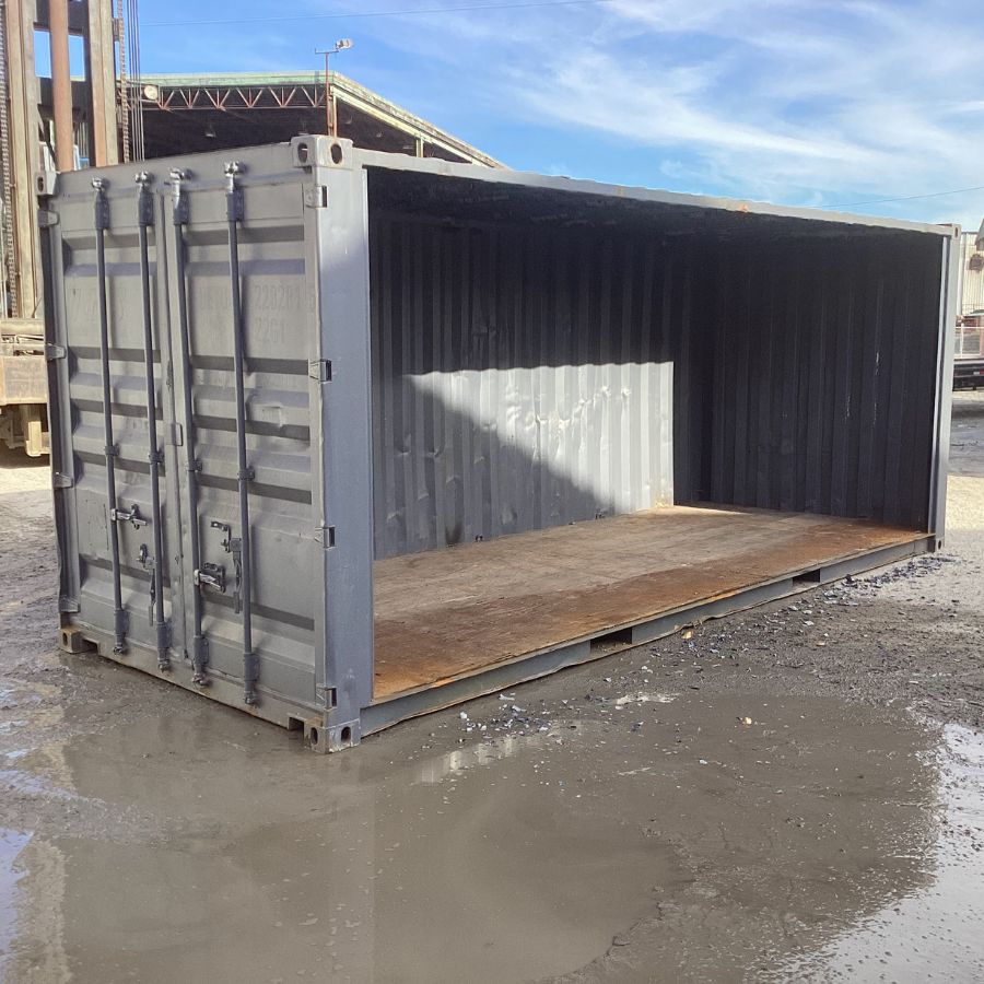 20′ Used “Open-Face” Shipping Container (Special) - Cornex Storage