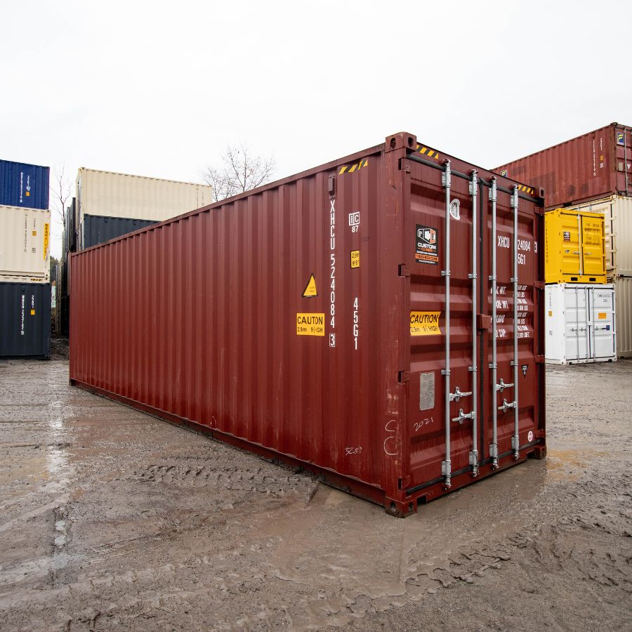 30’HC New Cut-Down Shipping Container - Cornex Storage