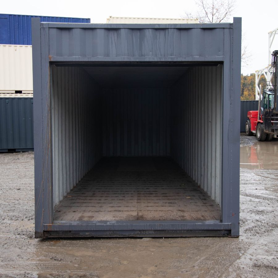 25′ Cut-Down Shipping Container w/Roll-Up Door - Cornex Storage