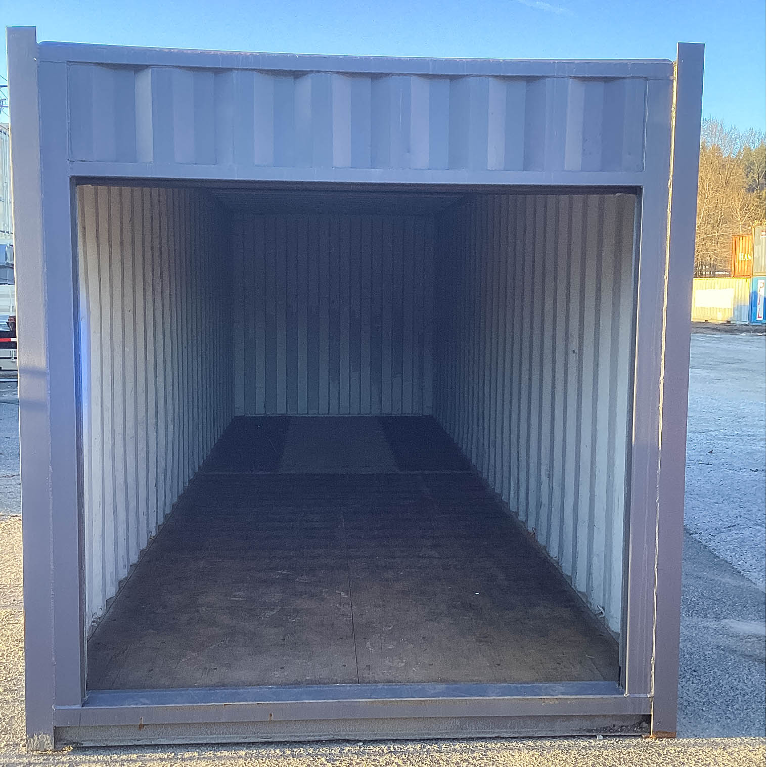 26′ Cut-Down Shipping Container w/Roll-Up Door - Cornex Storage