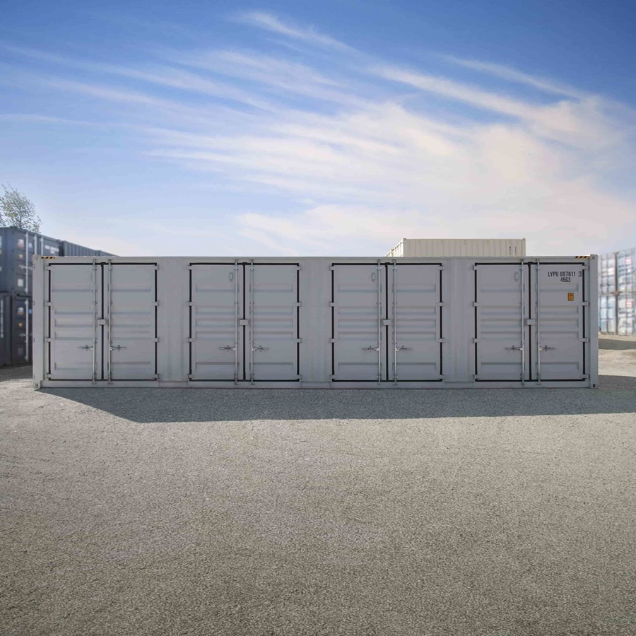 40’HC Chemical Storage w/4 x Side Doors - Cornex Storage