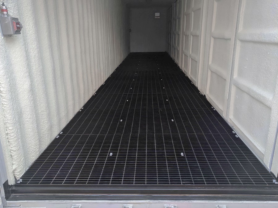 40’HC Chemical Storage w/4 x Side Doors - Cornex Storage